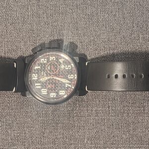 Invicta Black and Red Men's Watch